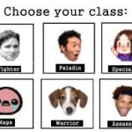 Choose your (TWITCH) class: