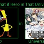 What if Duckman was in Shimoneta | image tagged in what if hero in that universe | made w/ Imgflip meme maker