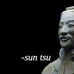 sun tsu fake quote template
