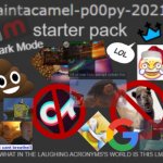 iaintacamel started pack