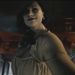 Resident Evil Village Lady Dimitrescu grabs you