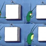 Plankton's plan with a calender