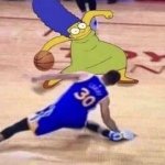 marge crosses stephen curry