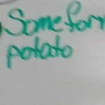 Some form of potato
