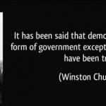 Winston Churchill quote democracy