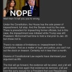 Kamikaze roast Trump impeachment