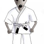 Rat Mouse Judo Karate