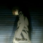 Death Note Light Yagami I am Kira