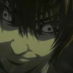 Death Note Light Yagami Kira crazy face