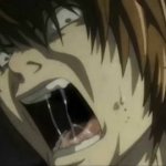 Death Note Light Yagami Kira disgusted face