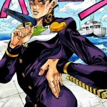 Josuke pose manga