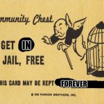 Get out of jail free card Monopoly | IN; FOREVER | image tagged in get out of jail free card monopoly | made w/ Imgflip meme maker