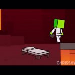 Minecraft tnt bed GIF Template