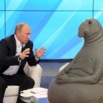 GUYS LOOK IM TALKING TO PUTIN | image tagged in memes,i am the walrus | made w/ Imgflip meme maker