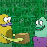 Sponge bob box gift