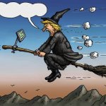 Trump always the victim of a witch hunt