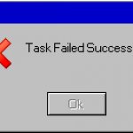 Classic Task Failed Successfully