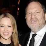 Kylie Minogue and Harvey Weinstein