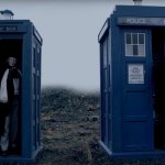 Doctor Who Hartnell and Capalid