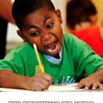 Black kid colouring | ME APPLYING TO JOBS | image tagged in black kid colouring | made w/ Imgflip meme maker