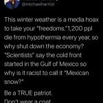 Winter storm conservative logic