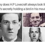 H.P. Lovecraft meme