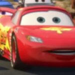 Surprised Lightning McQueen