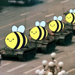Beez/Kami propaganda tanks meme