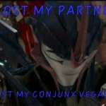 Is a Arcee miss them... | I LOST MY PARTNER; AND I LOST MY CONJUNX VEGASTORM... | image tagged in sad arcee,transformers prime,tfp,arcee,transformers,sad | made w/ Imgflip meme maker