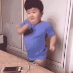 Fat Baby Dancing GIF Template