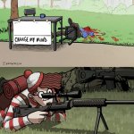 Waldo shooting man