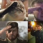 Soldier Salute | image tagged in soldier salute | made w/ Imgflip meme maker