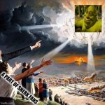 Trump is your God | A PART OF SHERK FANS | image tagged in trump is your god | made w/ Imgflip meme maker