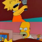 Lisa Simpson's "selfish" wish from Treehouse of Horror II meme