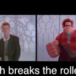 Get it | Ralph breaks the rollernet | image tagged in gifs,hehe,rick roll | made w/ Imgflip video-to-gif maker