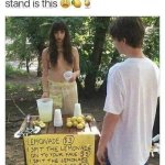 Sexy lemonade stand