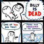 Billy is dead original meme
