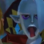 Legend of Zelda Skyward Sword Ghirahim tongue GIF Template