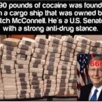 Impeach Mitch McConnel   "Cokehead" & "Chinese Cartel Boss" meme
