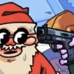 Santa at gunpoint