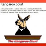 Kangaroo court meme