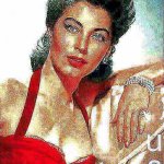 Ava Gardner U Wot M8 deep-fried 3 meme