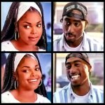 2Pac & Janet Jackson talking - Poetic Justice Meme