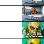 I Sleep (4-panel Mordenkainen D&D version)