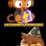Vast Monkey Knowledge. | BEING OVERCONFIDENT ISN'T COOL | image tagged in vast monke knowledge | made w/ Imgflip meme maker