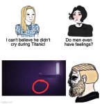 WhY Do We HaVe To SaVe SiX She BETRAYS US | image tagged in do men have feelings,little nightmares,betrayl,boys vs girls | made w/ Imgflip meme maker