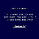 Nintendo Game Pak data Error