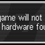 Hardware error