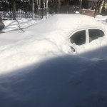 Car in snow