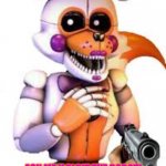 Savage lolbit | SINCE EVERYONE IS DOING THIS; ASK ME (LOLBIT THE ROBOT) OR ME (THE SOUL, CONNIE) ANYTHING | image tagged in savage lolbit | made w/ Imgflip meme maker